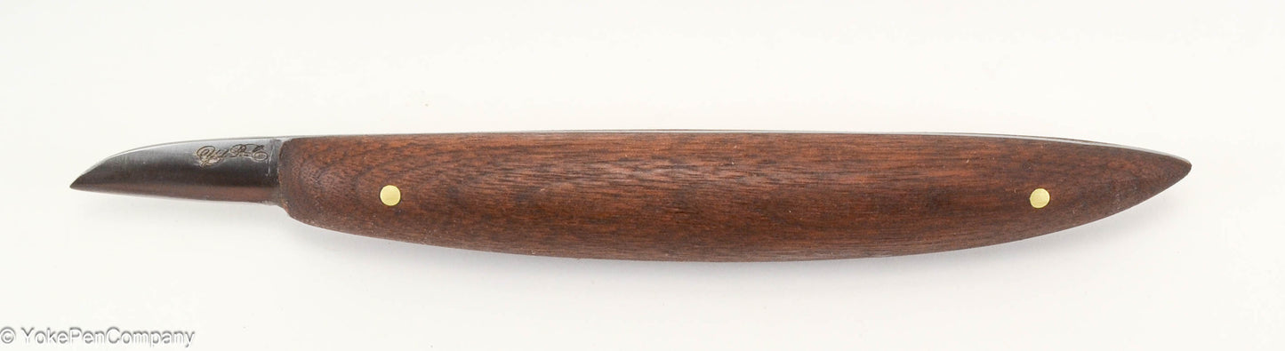 Walnut Quill Knife, LH version