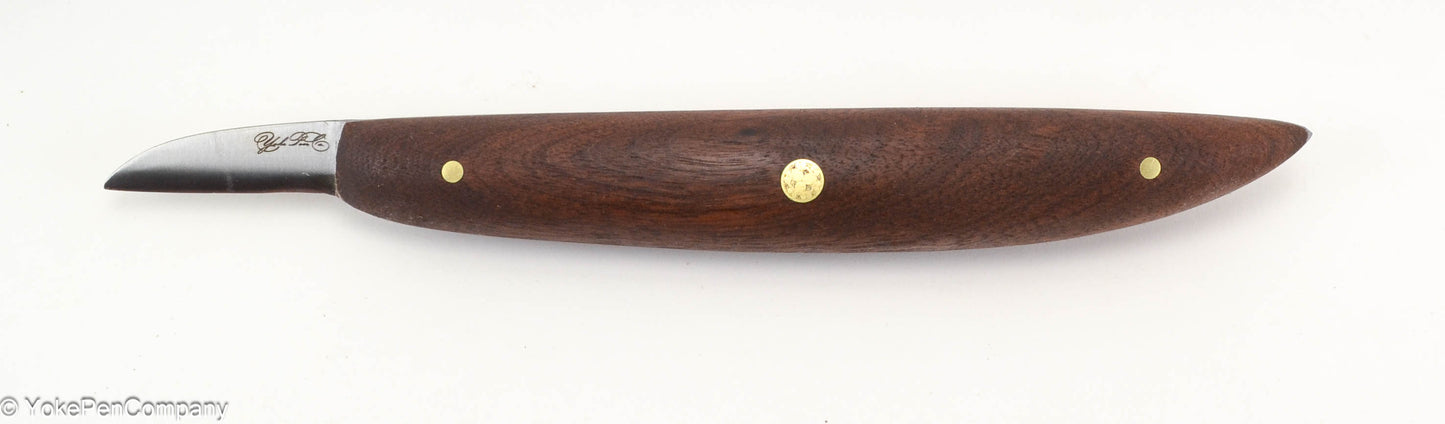 Walnut Quill Knife, LH version