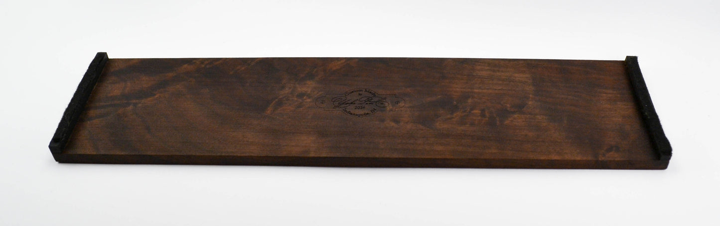 Figured Walnut Artist's Bridge