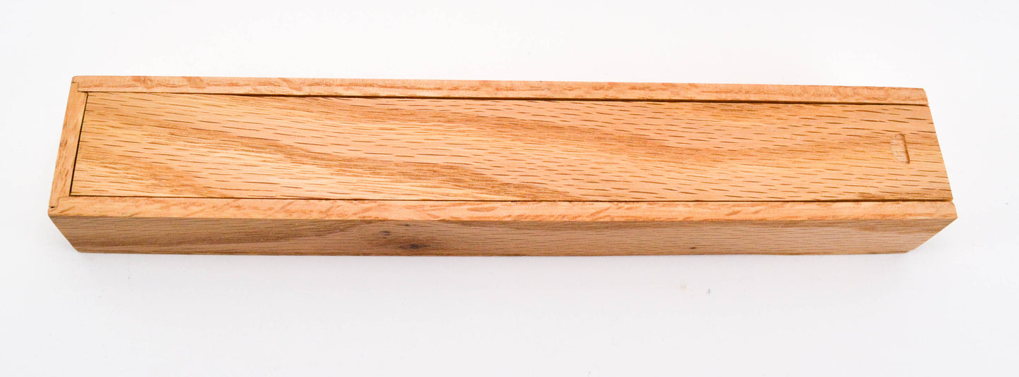 Red Oak Pen Holder Set