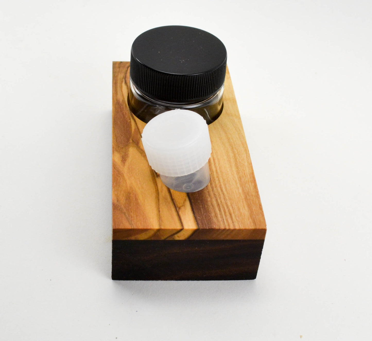 Walnut & Olivewood Dinky Dip Block