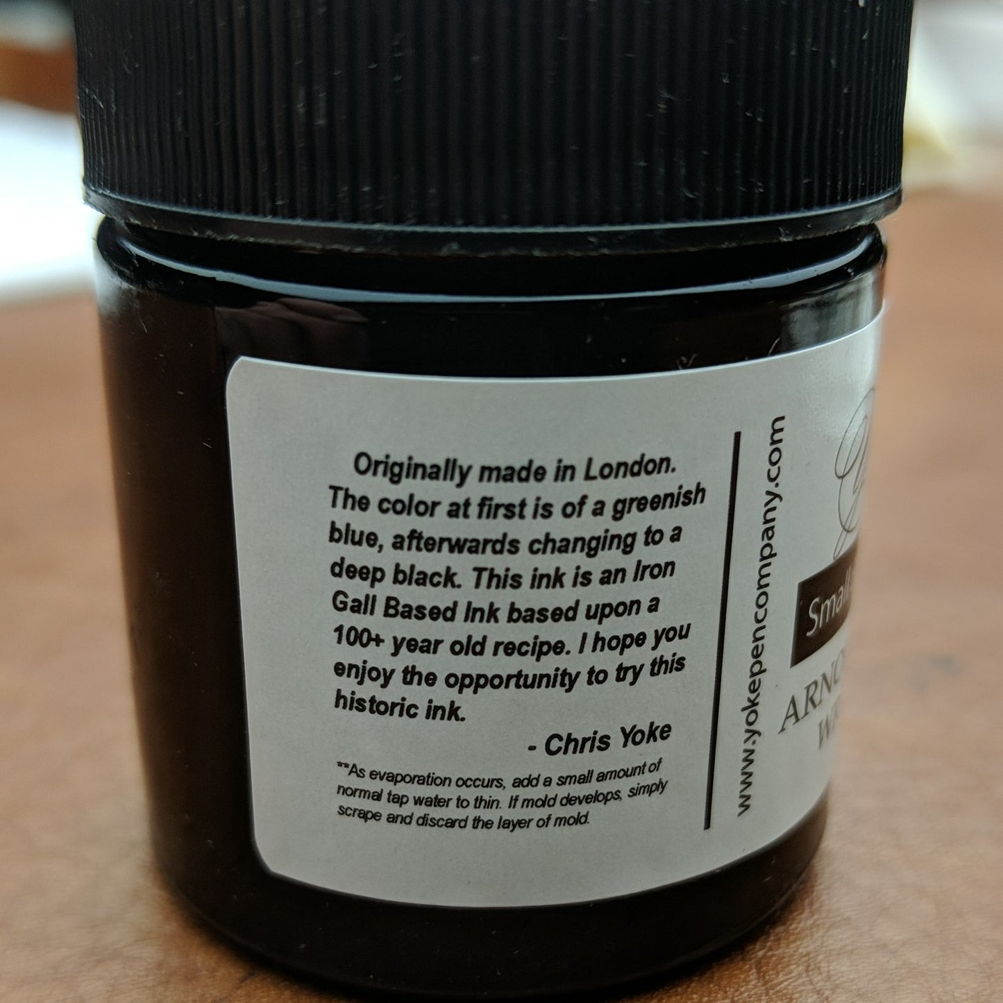 Arnold's Writing Fluid - Small Batch Historic Ink