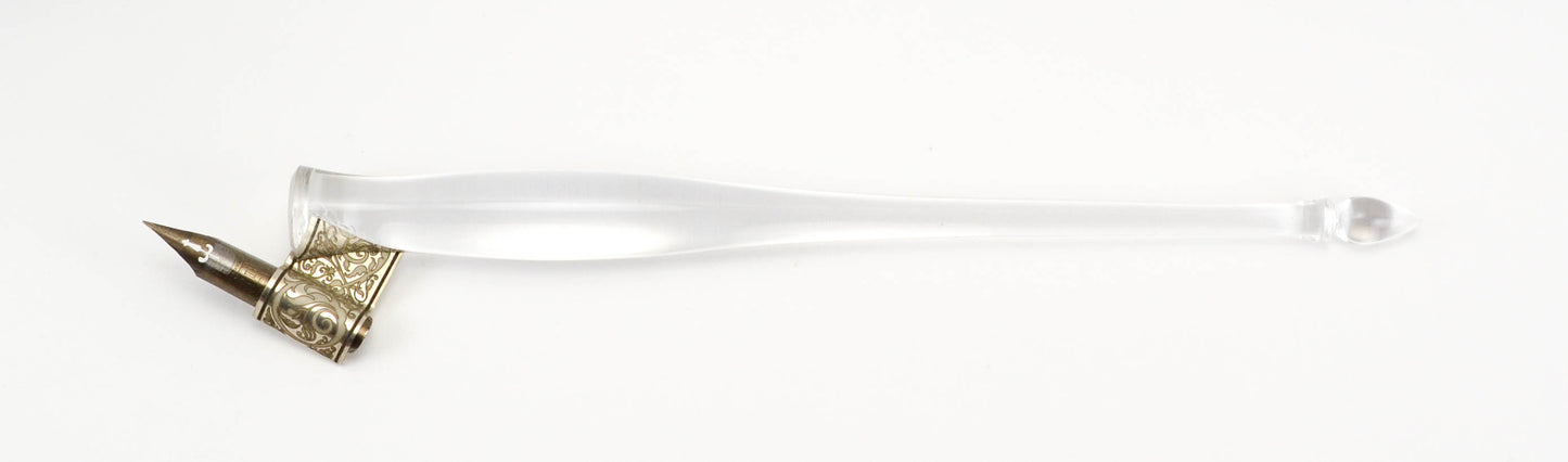 Acrylic Oblique Pen Holder