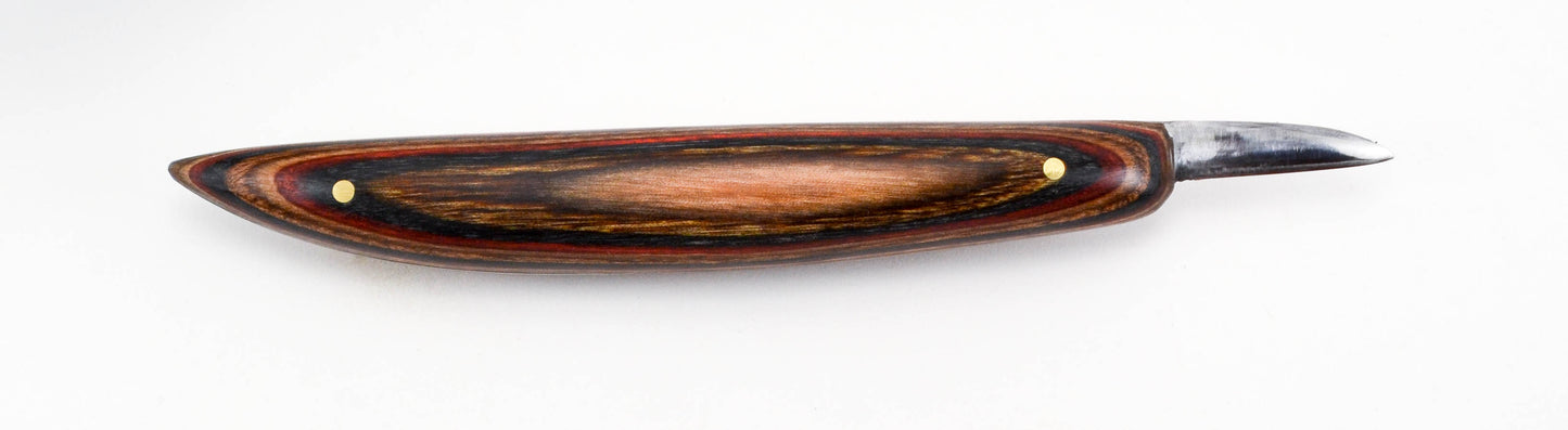Dymondwood Quill Knife, RH version