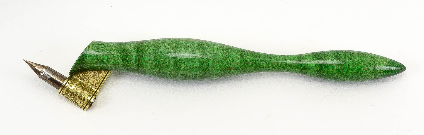 Poplar Oblique Pen Holder