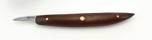 Walnut Quill Knife, RH version