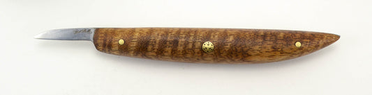 Curly Mango Quill Knife, RH version