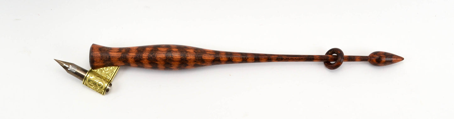 Snakewood Oblique Pen Holder